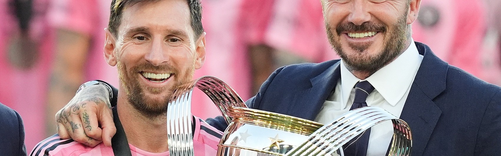 贝克汉姆：13年前迈阿密没球迷没球场，现在我们有新主场还有梅西